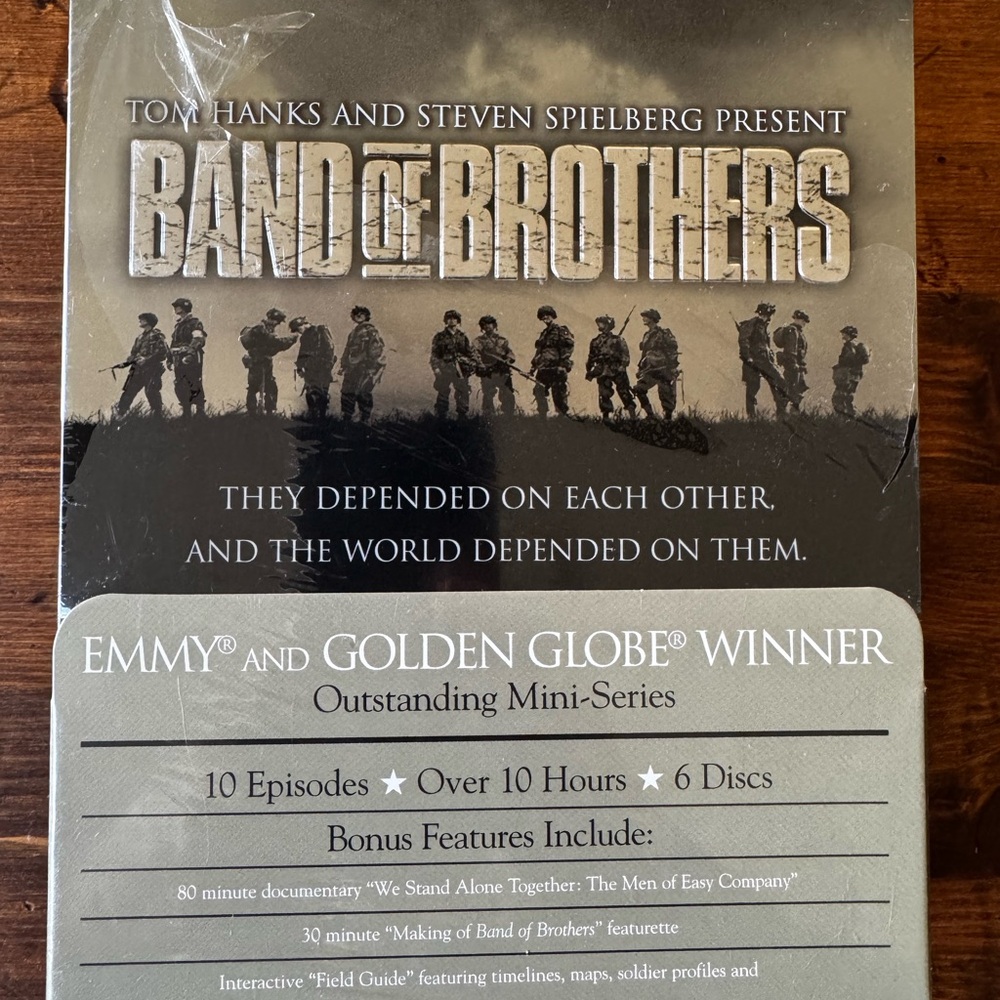Brand New Boxed Set (tin) 10-episodes of the  HBO Series of Band of Brothers